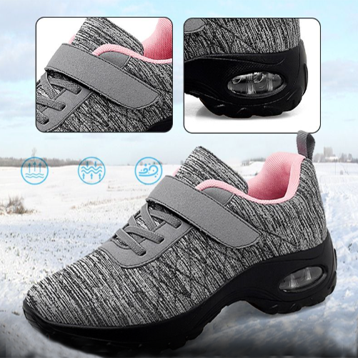 Zapatillas deportivas antideslizantes con colchón de aire elástico para mujer